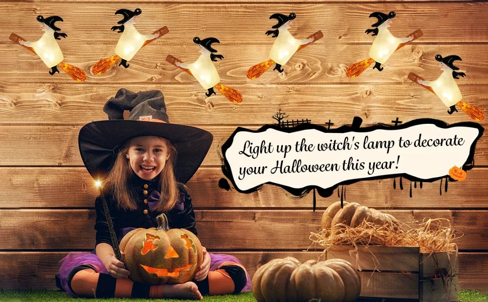 Floating Candles with Wand 12 PCs Magic Hanging Candles (LED Candle) Halloween Decoration