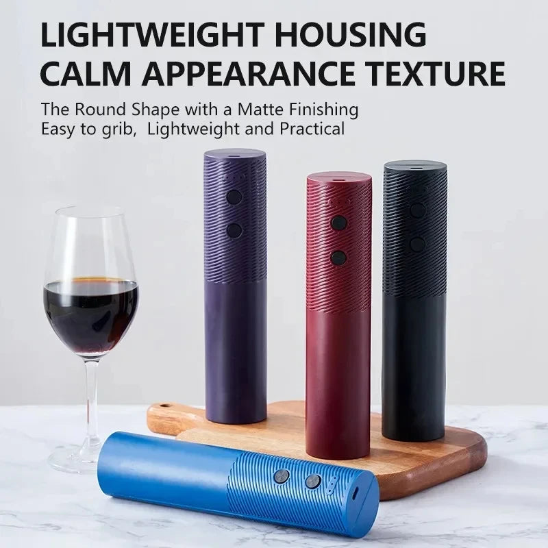 Automatic Electric Wine Bottle Opener Rechargeable- Opener One-click Button