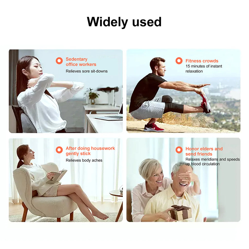 Mini Electric Neck Massager with 8 Modes of Relieve and Relax Muscle Fatigue Tools